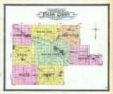 Fulton County Outline Map, Fulton County 1907